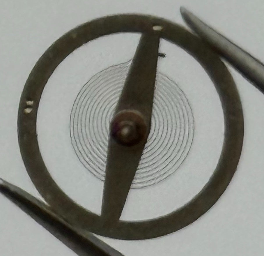 RL 6213 Balance Wheel Complete And Spring 10½’’’ Watch Movement Parts NOS