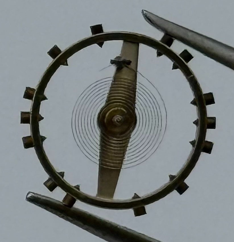 AS 984 Balance Wheel Complete And Spring 10½’’’ Renata 30 M Watch Movement Parts