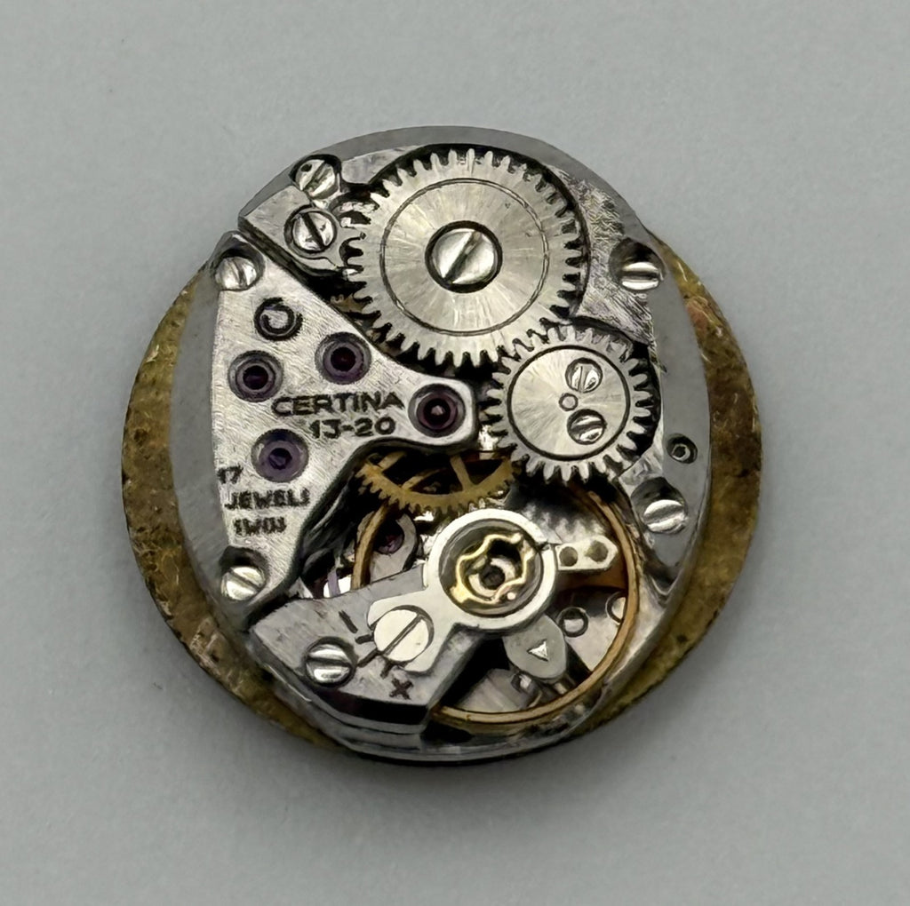 Certina 13-20 Watch Movement - For Parts / Repair