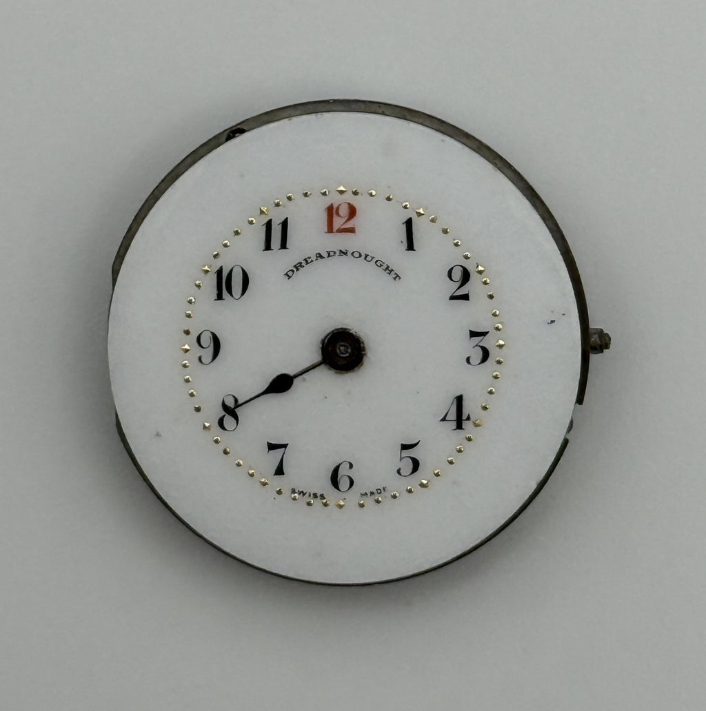 FHF 60 Watch Movement - Fontainemelon 60 - Running - For Parts / Repair