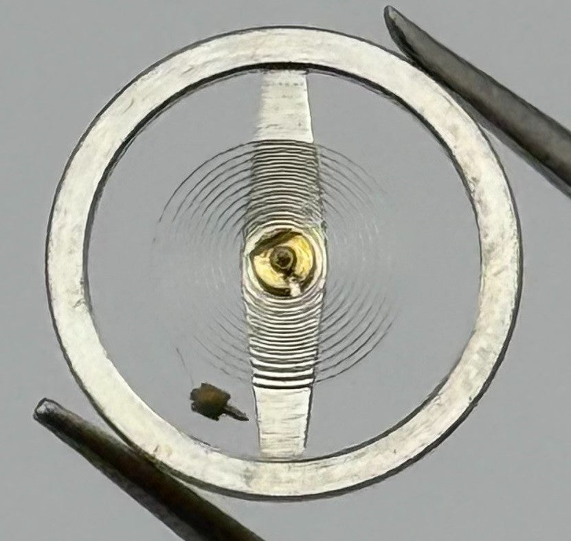 RL Rax 1013 1237 Balance Wheel Complete And Spring 1679 Watch Movement Parts NOS