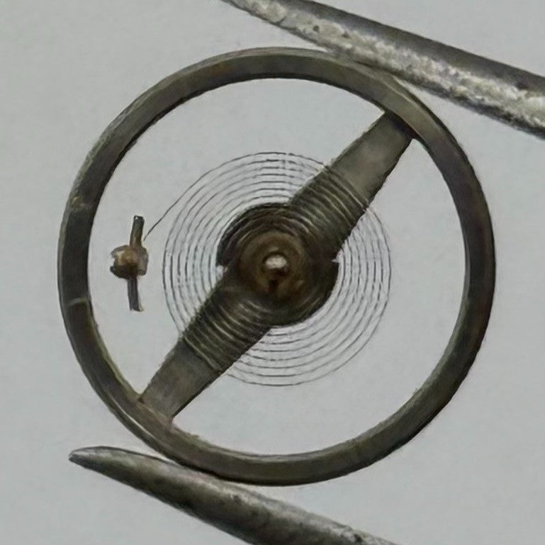 Oris 380 Balance Wheel Complete And Spring 6¾ x 8’’’ 398 M Watch Movement Parts