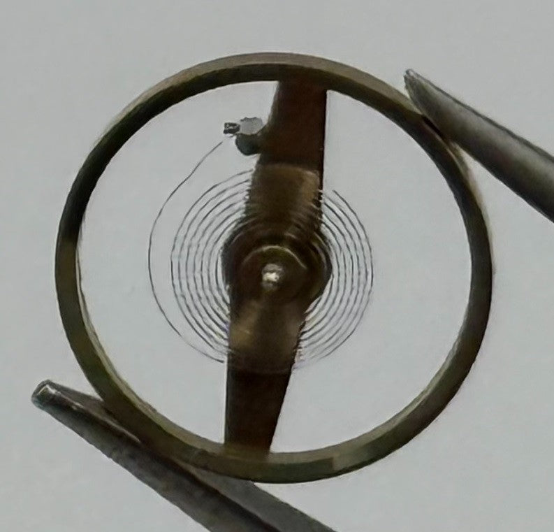 Arogno 151 Balance Wheel Complete And Spring 10½’’’ 15 Watch Movement Parts NOS
