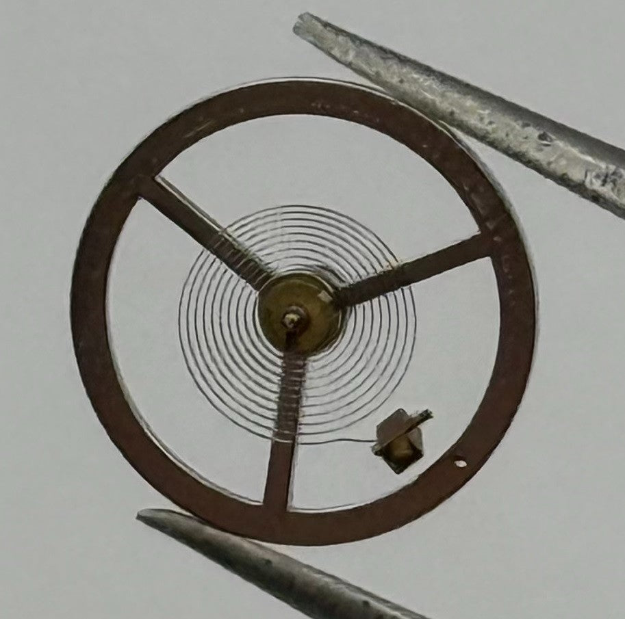 Brac 300 Balance Wheel Complete And Spring 10½’’’ 5137 Watch Movement Parts NOS