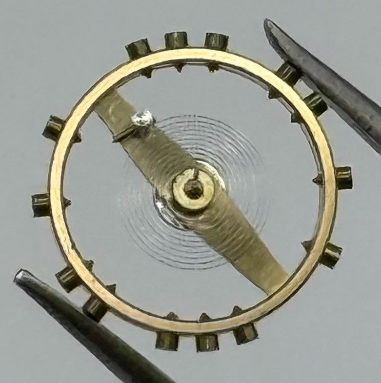 NFT 46 Balance Wheel Complete And Spring 10½’’’ Watch Movement Parts NOS