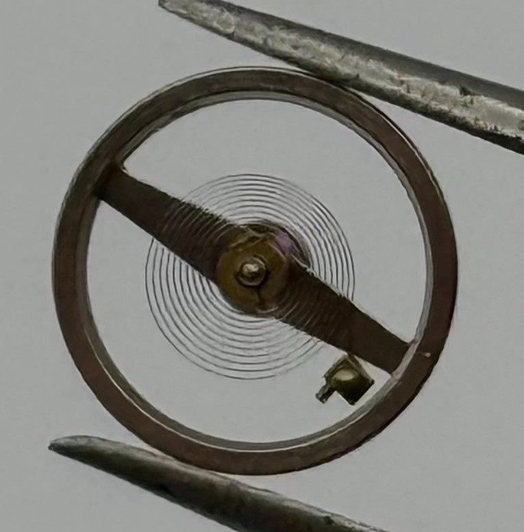 BFG 925 Balance Wheel Complete And Spring 6¾’’’ 4440 Watch Movement Parts NOS