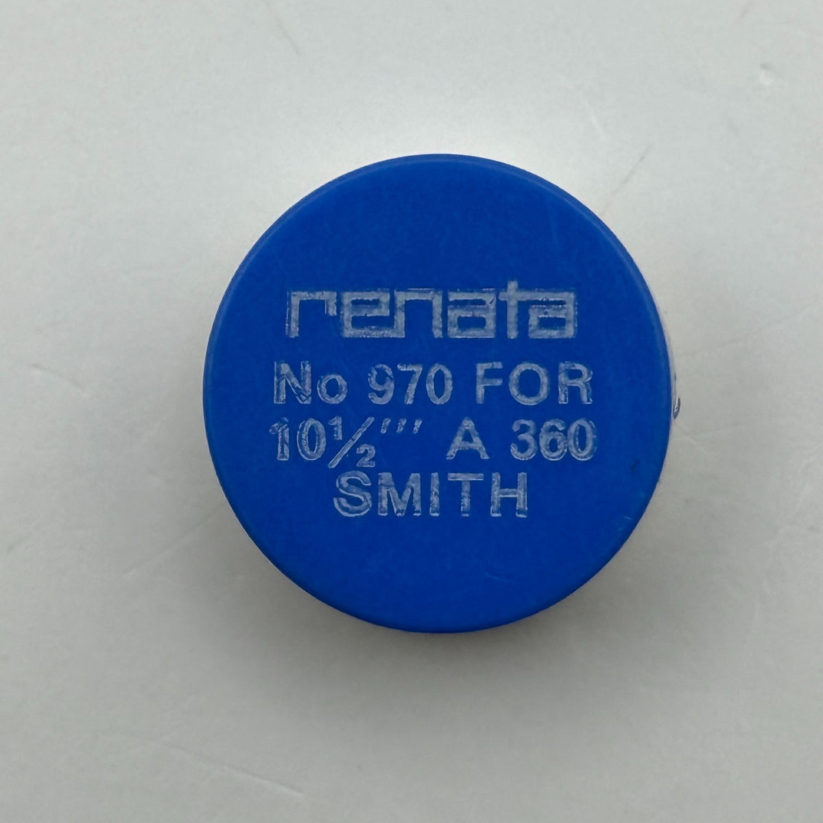 Smith A 360 Balance Wheel Complete And Spring 10½’’’ 970 Watch Movement Parts