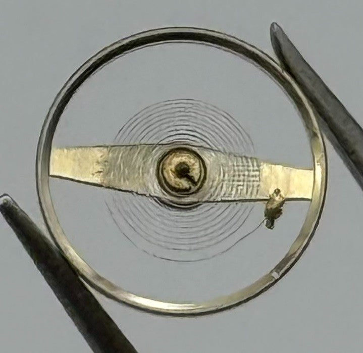 Oris 671 672 Balance Wheel Complete And Spring 8¾’’’ 1724 M Watch Movement Parts