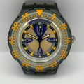 Vintage Swatch Scuba 200 Watch SDM103 Starflash 1994 Swiss 40mm Parts Repair