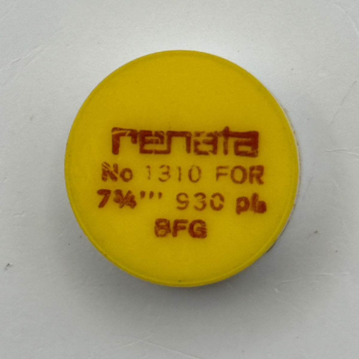 BFG 930 Balance Wheel Complete And Spring 7¾’’’ Renata 1310 Watch Movement Parts