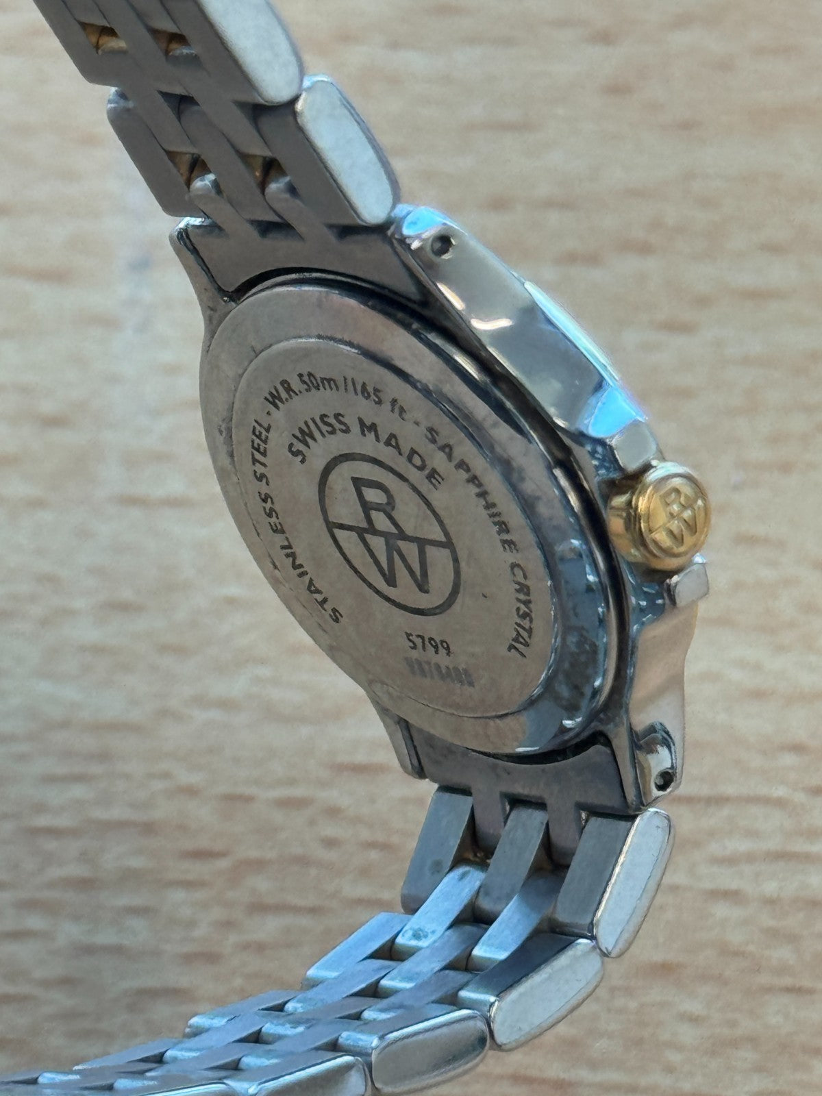 Raymond Weil 5799 Tango Ladies Watch Two Tone Working But Needs Repairs 25mm