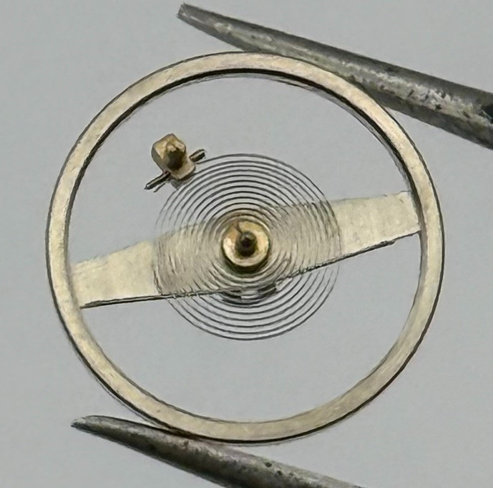 EB 1229 Special SP Balance Wheel Complete And Spring Watch Movement Parts NOS