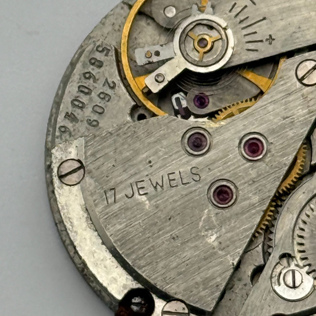 Poljot 2609 Watch Movement Soviet 17 Jewels Manual Wind Parts Repair 26.5mm