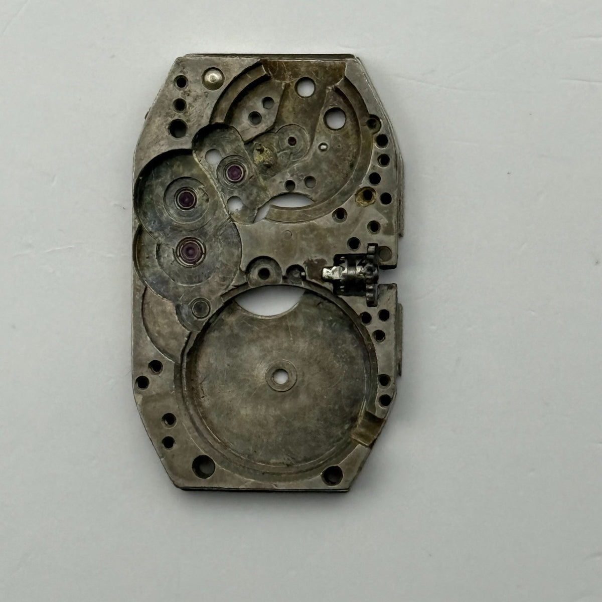EB Watch Movement Swiss Incomplete Patent 97101 Vintage Parts Repair 15.4mm