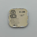 FHF 206 Upper Cap Jewel With End Piece - 8 3/4 - 336 - NOS - Watch Parts