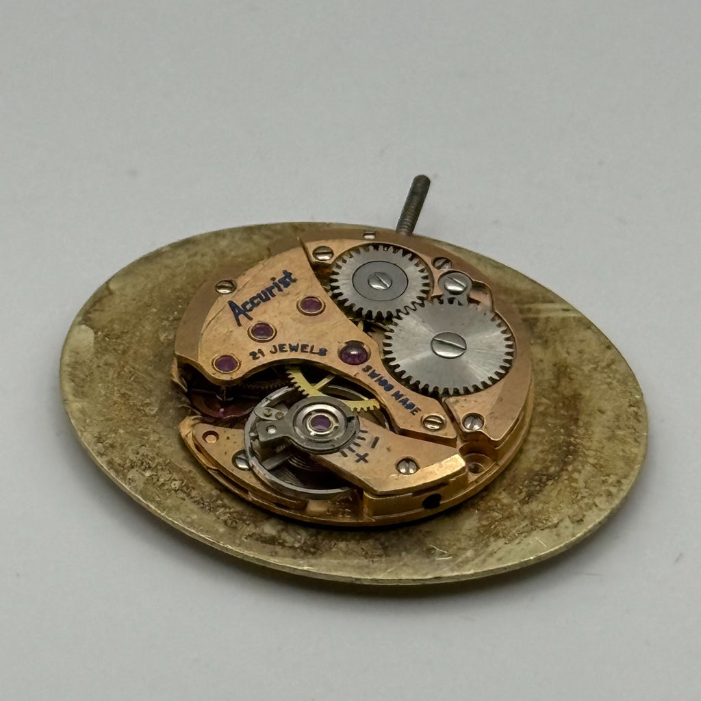 Felsa 4122 Watch Movement Accurist 21 Jewels Running Manual Wind Parts 17.1mm