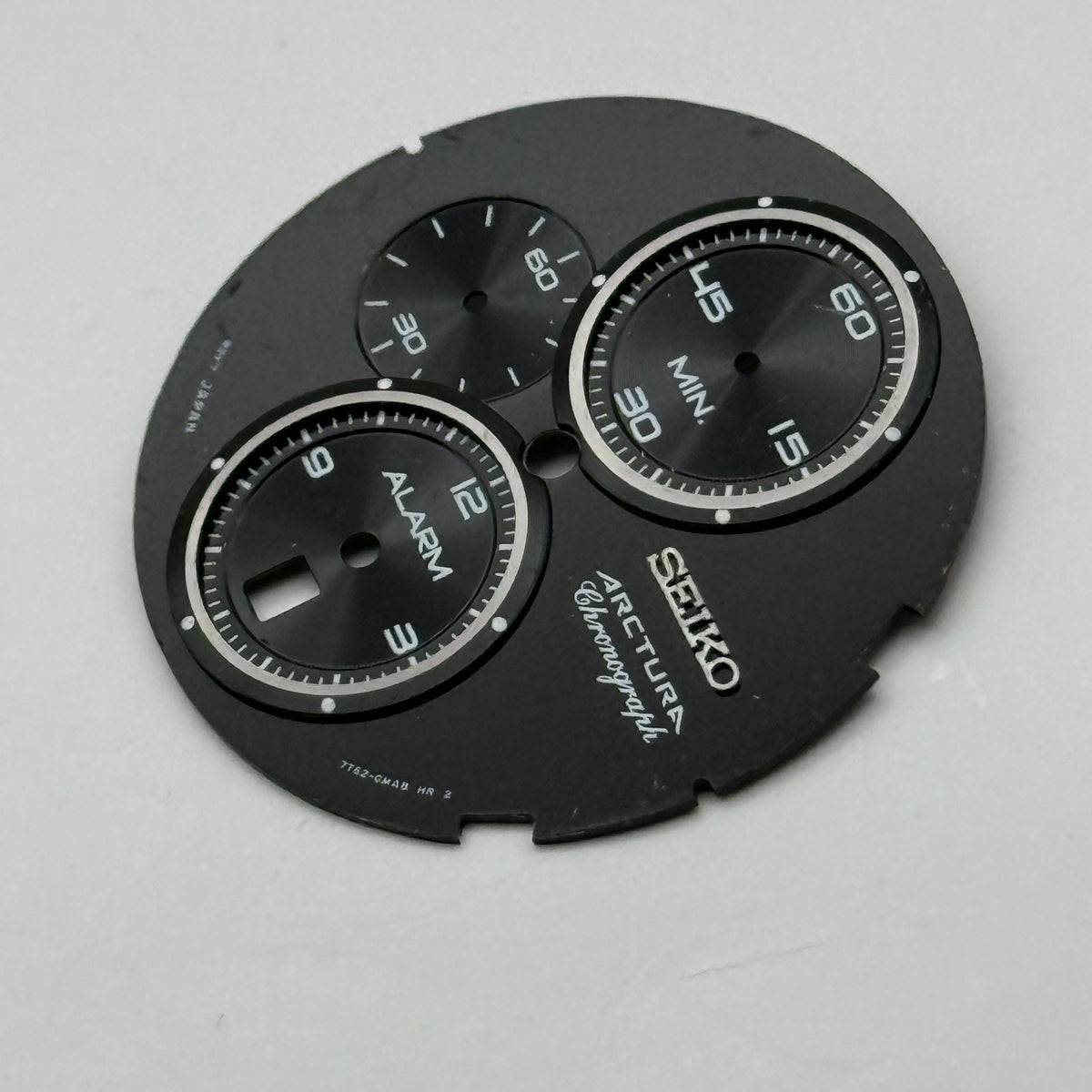 Seiko 7T62-0MA8 Watch Dial Arctura Chronograph Alarm Spare Parts Repair 29.4mm