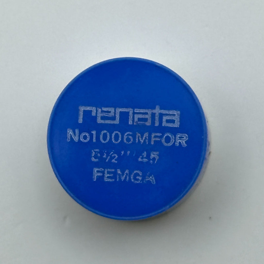 Femga 45 Balance Wheel Complete And Spring 5½’’’ 1006 M Watch Movement Parts NOS