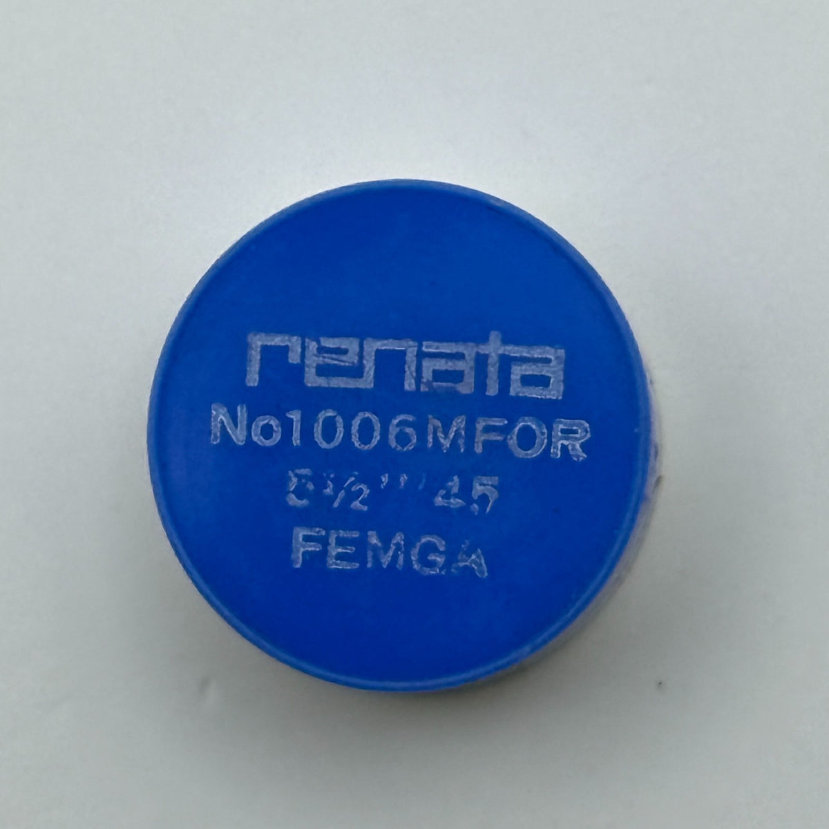 Femga 45 Balance Wheel Complete And Spring 5½’’’ 1006 M Watch Movement Parts NOS