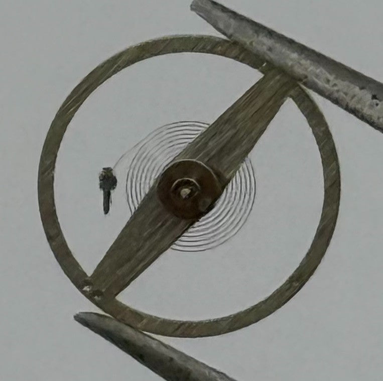 Amida 580 585 Balance Wheel Complete And Spring Renata 1389 Watch Movement Parts