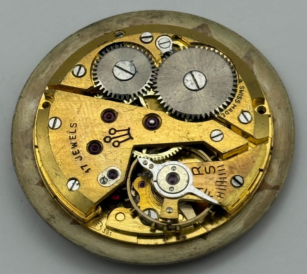 Felsa 391 Watch Movement - Horus 17 Jewels - For Parts / Repair - 26.8mm