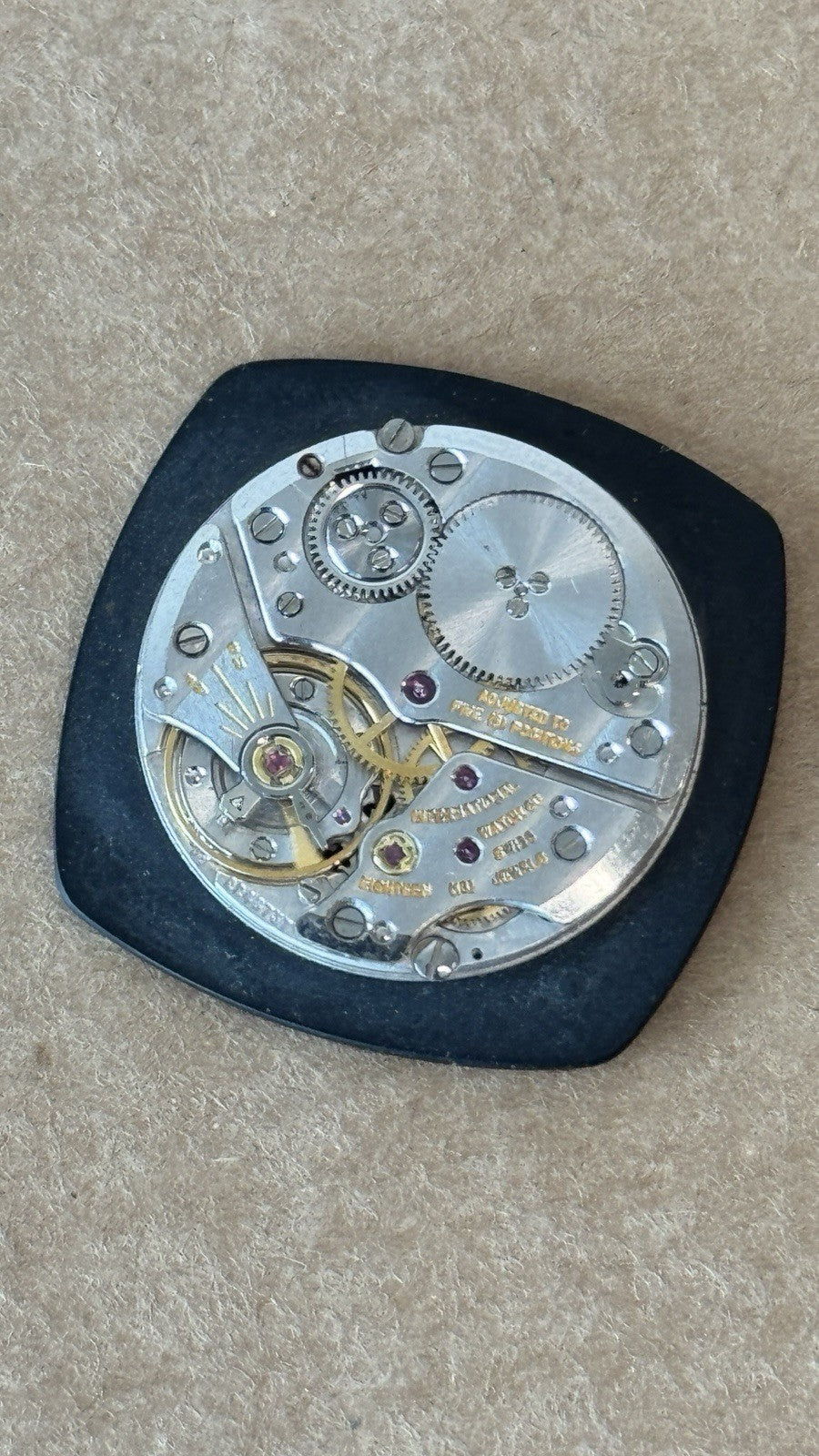 IWC 185/1 Watch Movement - High Grade Thin Calibre - Rare - For Parts / Repair