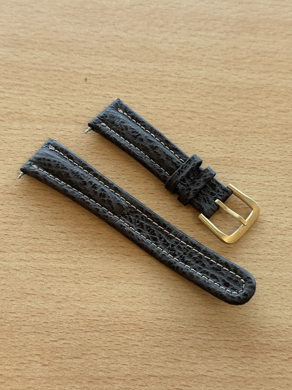 Seiko Tide Master Watch Strap - 20mm - Gold Buckle - Original Strap - 6F24-7010