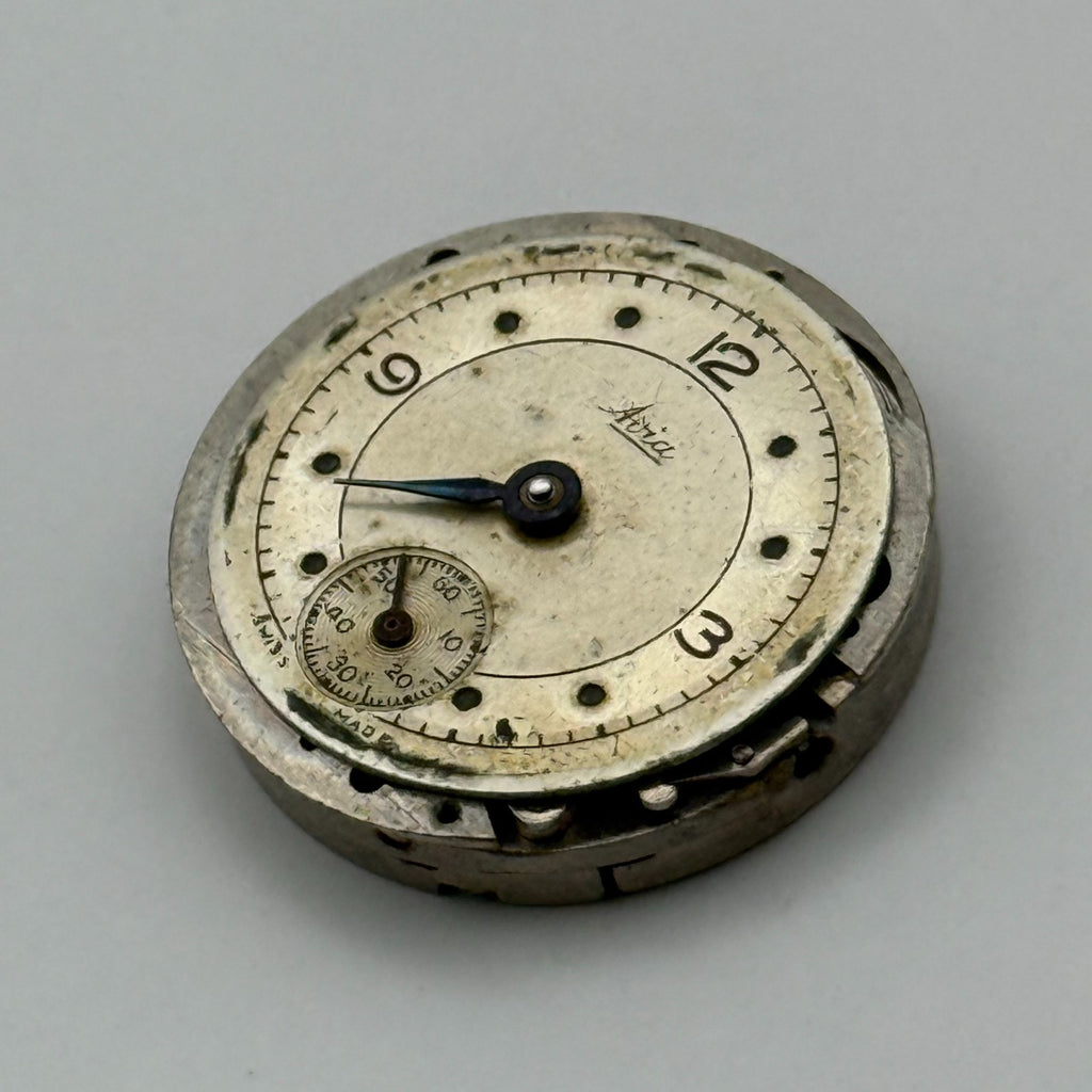 Durowe 40 Watch Movement Avia 15 Jewels Swiss Manual Wind Parts Repair 19.5mm