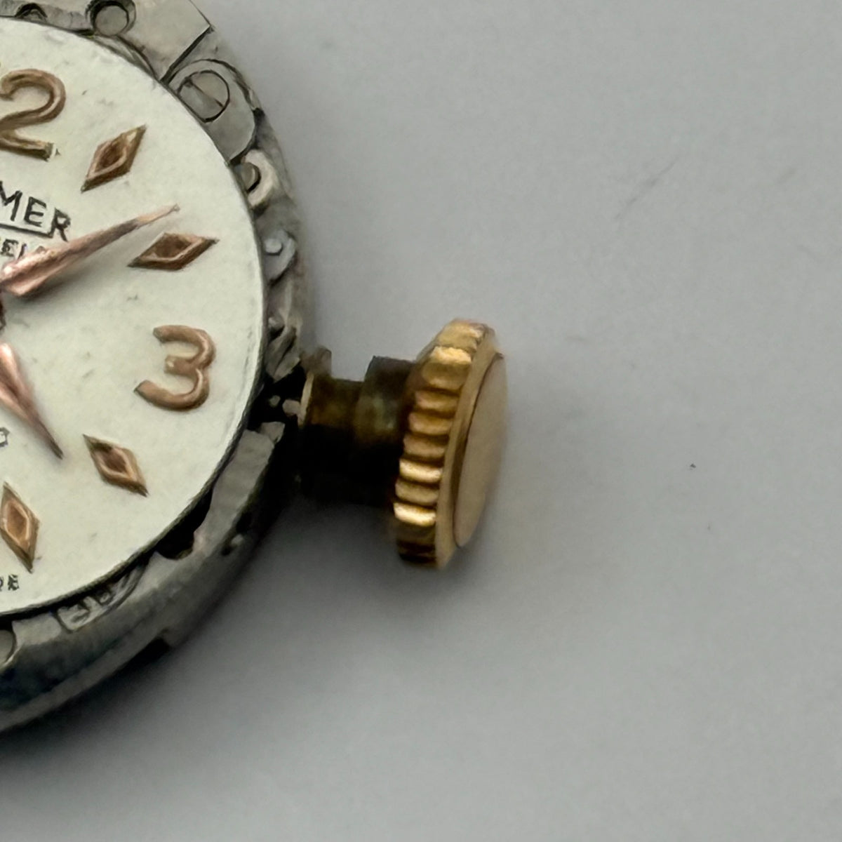 MST 389 Watch Movement Running Roamer 17 Jewels Manual Wind Parts Repair 13.1mm