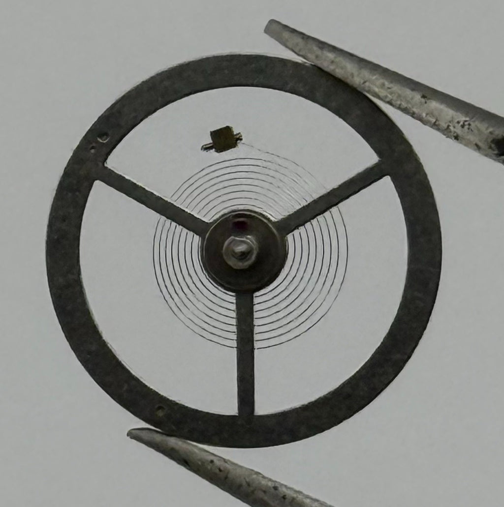 BFG 582 Balance Wheel Complete And Spring 13½’’’ 1782 Watch Movement Parts NOS