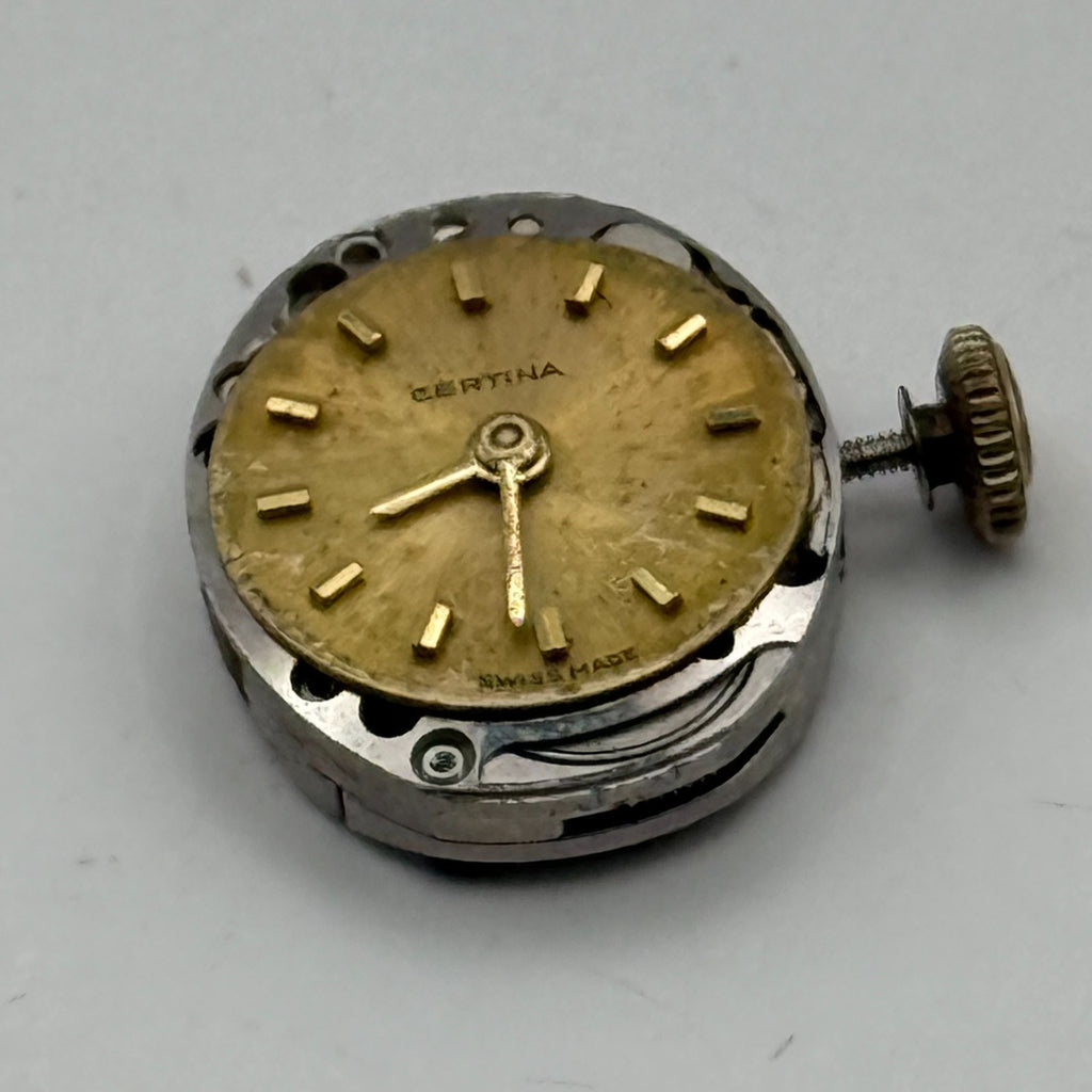 Certina 13-20 Watch Movement Ladies 17 Jewels Running Manual Wind Parts 15.5mm