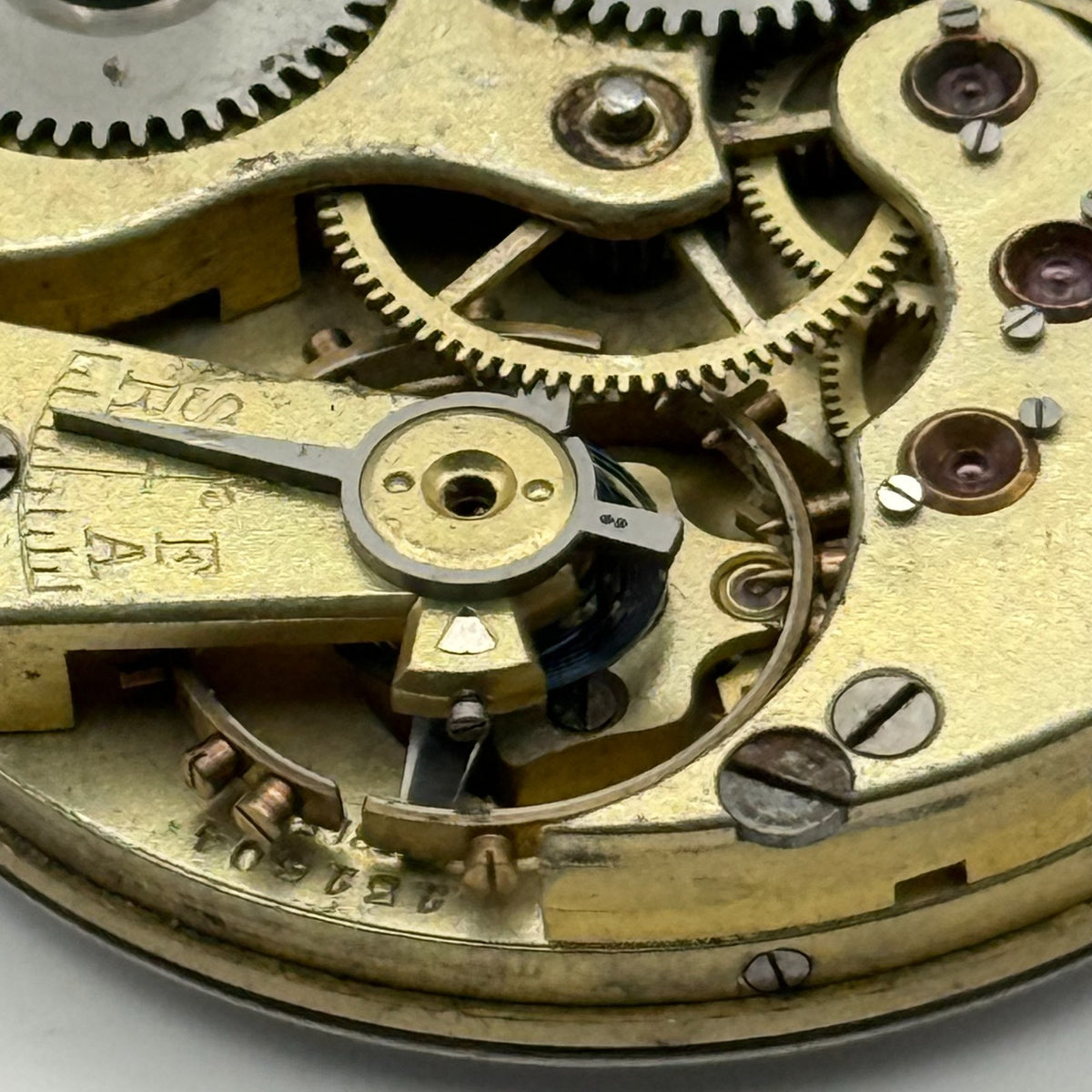 IWC Peerless Pocket Watch Movement Open Face High Grade S&Co Parts 39.7mm