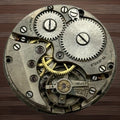 15 Jewels Trench Watch Movement - For Parts / Repair - 28.6mm