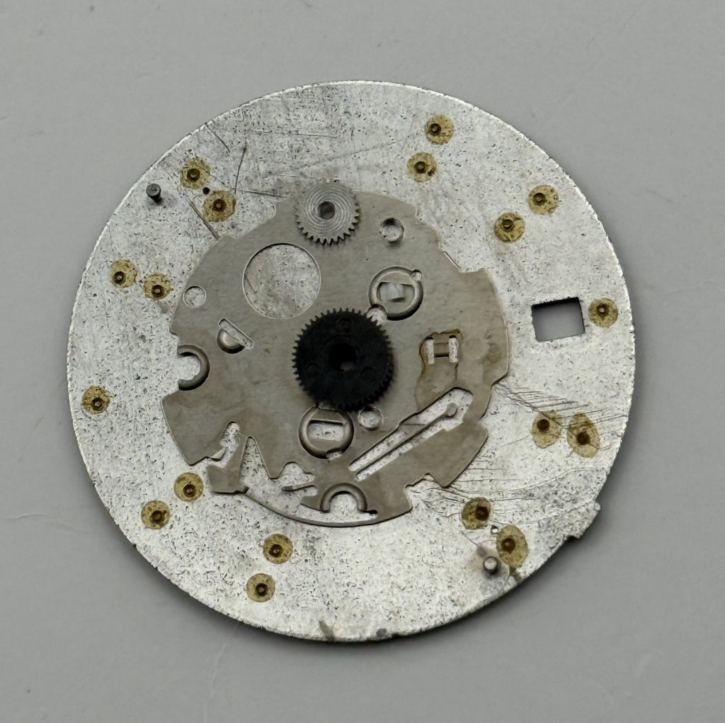 Seiko 7T62-0FT8 Watch Dial Chronograph Alarm 100M Spare Parts Repair 27.4mm