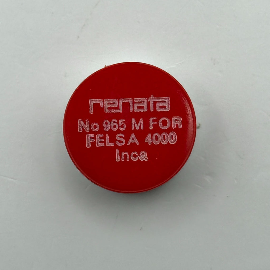 Felsa 4000 Balance Wheel Complete And Spring Renata 965 Watch Movement Parts NOS