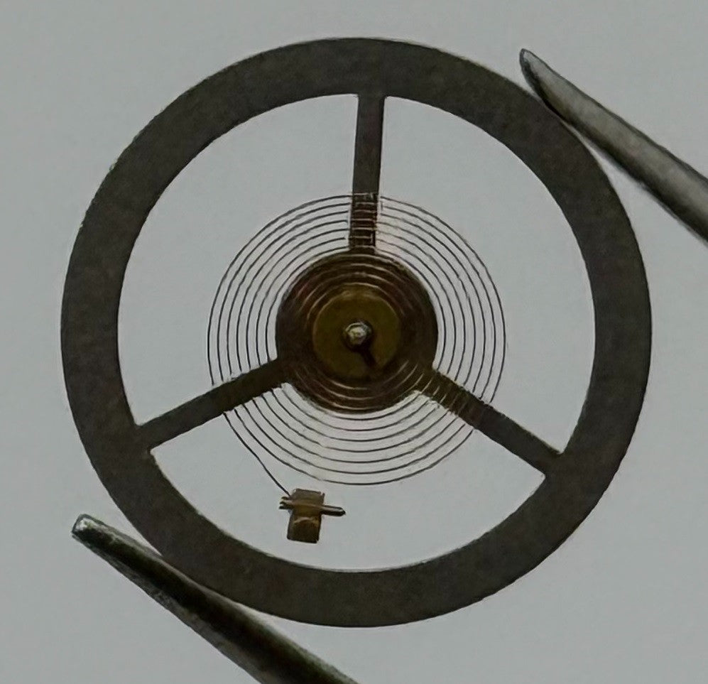 EB 8800 Balance Wheel Complete And Spring 12’’’ 1300 Watch Movement Parts NOS