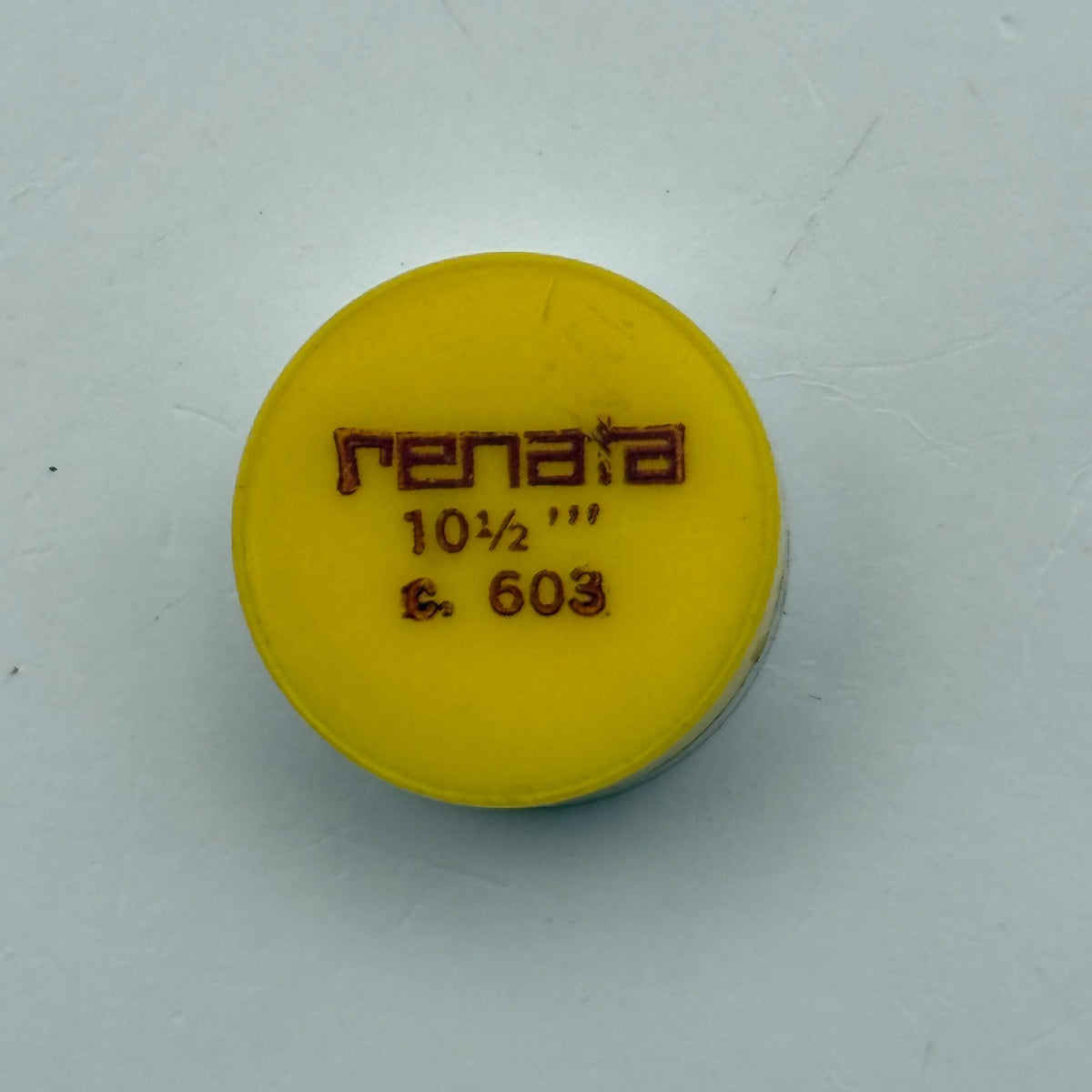 C.603 Balance Wheel Complete And Spring 10½’’’ Renata Watch Movement Parts NOS