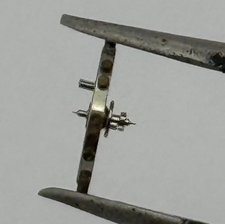 ETA 651 Balance Wheel Complete And Spring 4¼’’’ No 141 Watch Movement Parts NOS