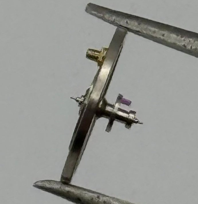 BFG 925 Balance Wheel Complete And Spring 6¾''' Ronda 4440 Watch Movement Parts