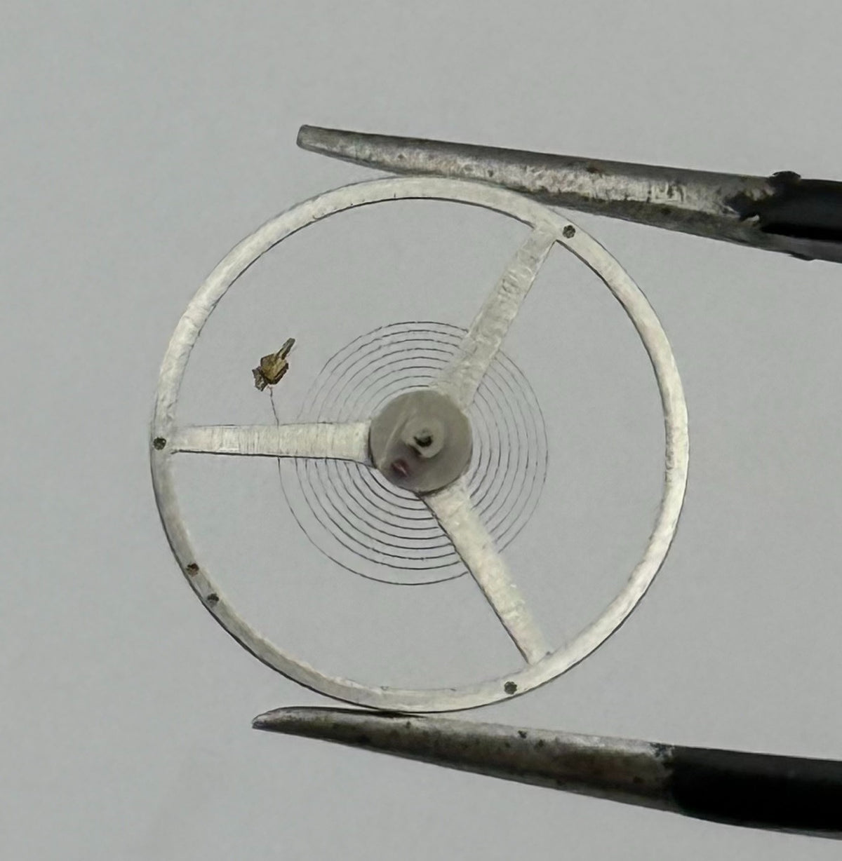 Oris 710 712 Balance Wheel Complete And Spring 10½’’’ 1833 Watch Movement Parts