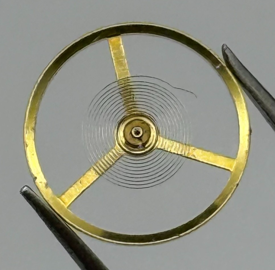 C.603 Balance Wheel Complete And Spring 10½’’’ Renata Watch Movement Parts NOS