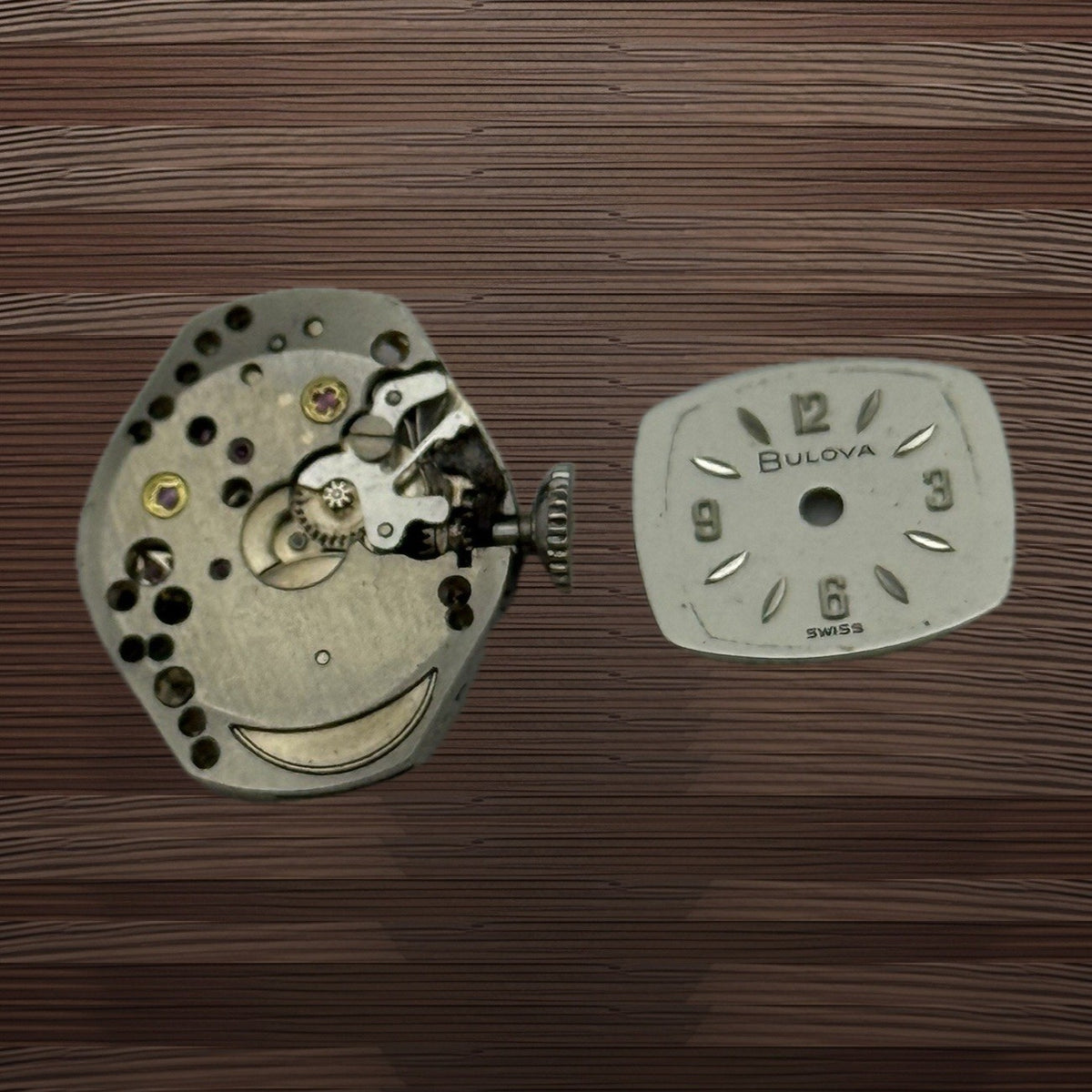 Bulova 6CB Watch Movement - Ladies - For Parts / Repair - 15.3mm