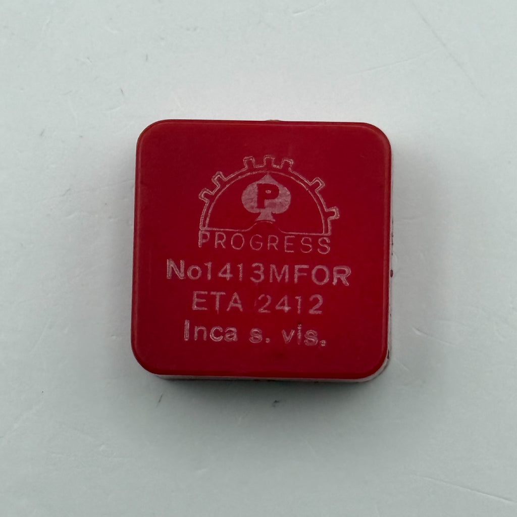 ETA 2412 Balance Wheel Complete And Spring 1413 M Watch Movement Parts NOS
