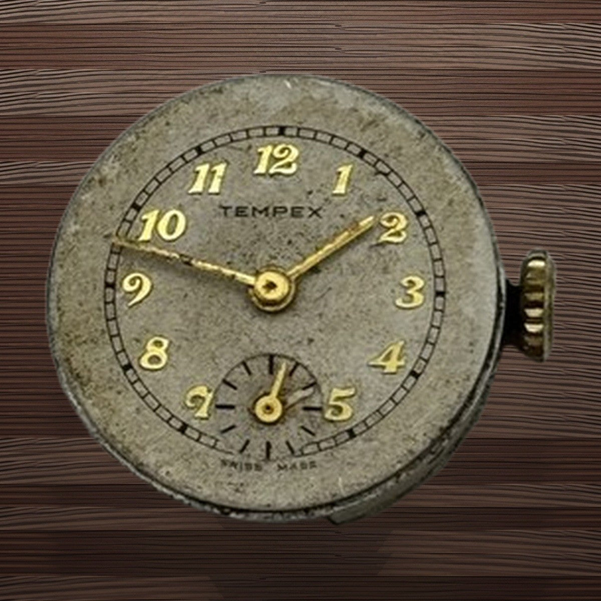 Tempex 70 Watch Movement - Partial - For Parts / Repair - 20mm