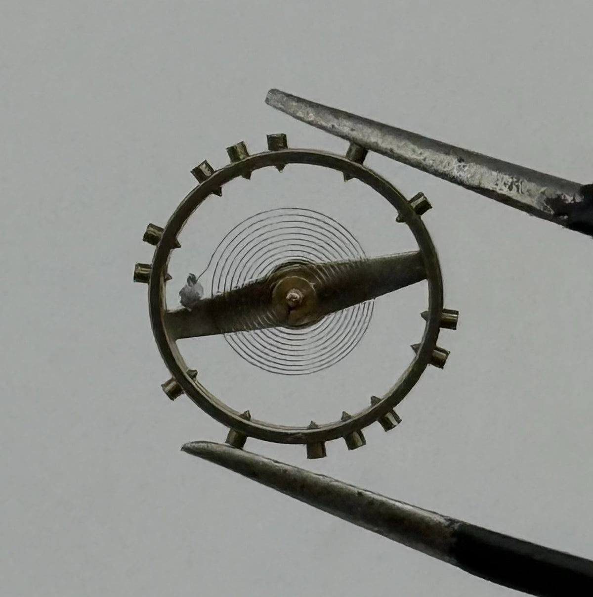 Felsa 71 Balance Wheel Complete And Spring Watch Movement Parts Vintage NOS