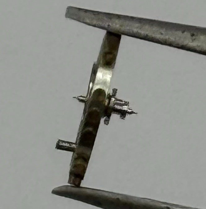 AS 976 1012 Balance Wheel Complete And Spring Renata 29 Watch Movement Parts NOS