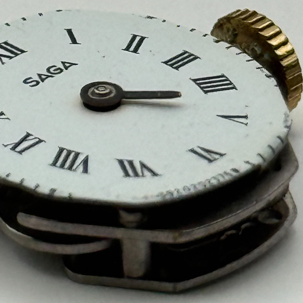 Timex 460 Watch Movement Saga Gt. Britain Manual Wind Parts Repair 14.7mm