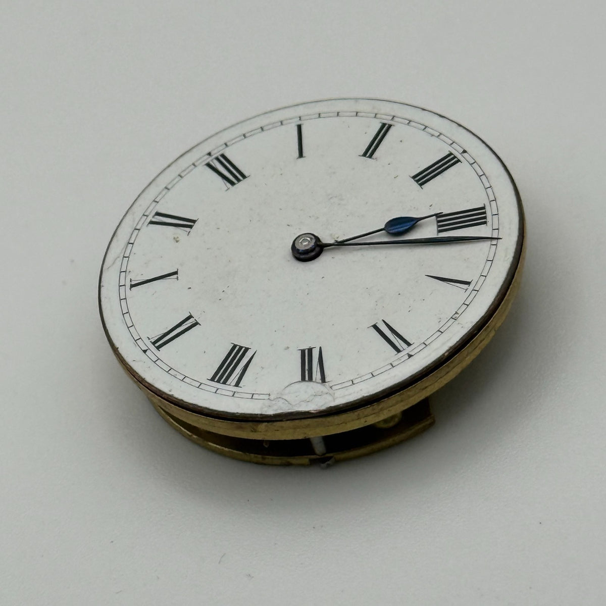 English Lever Pocket Watch Movement - Unidentified - Parts / Repair 35.7mm