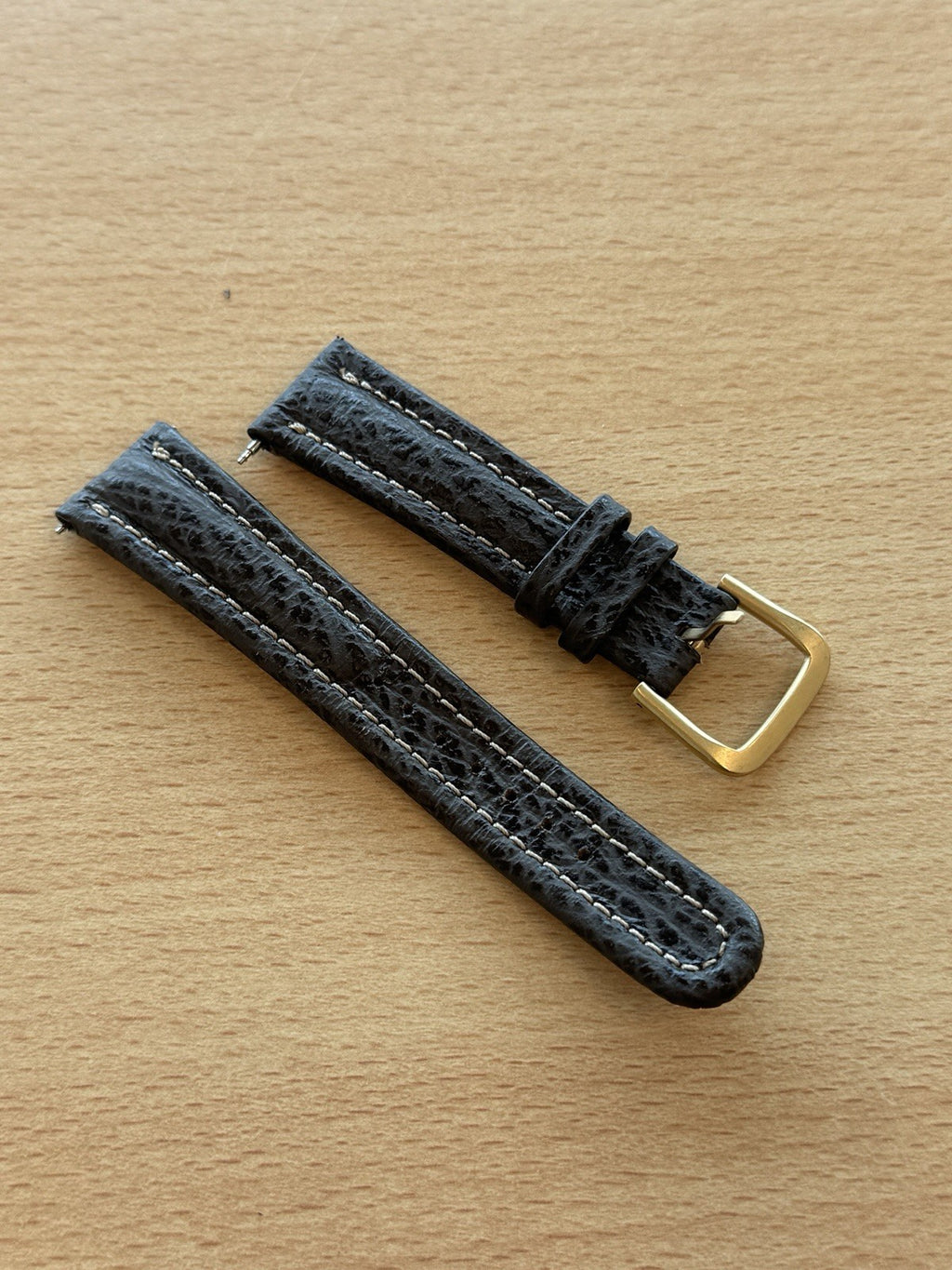 Seiko Tide Master Watch Strap - 20mm - Gold Buckle - Original Strap - 6F24-7010
