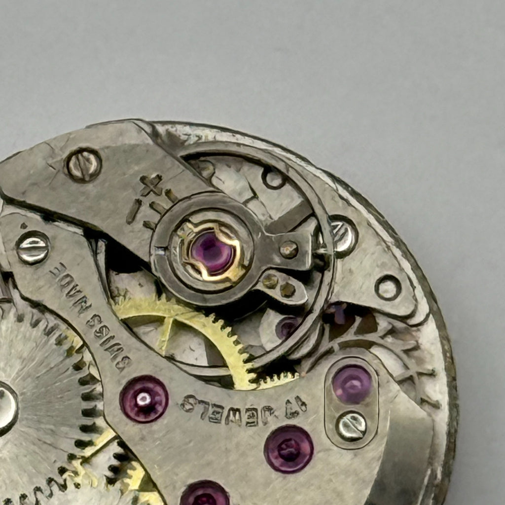 Felsa 4122 Watch Movement Garrard 17Jewels Swiss Manual Wind Parts Repair 17.5mm
